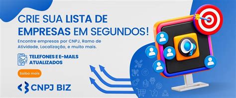 lista de cnpj por cidade.
